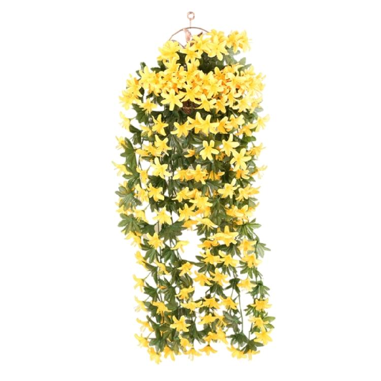 Artificial Hanging Flower 90cm for Wedding Home Wall Garden Yard Porch Patio Realistic Hanging Vine Plant Drooping Plant