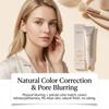 Linien Glättender Feine Linien Füller Primer, Poren Verblendender Make-up Primer Mit Vitamin C Niacinamid Für Reife Haut