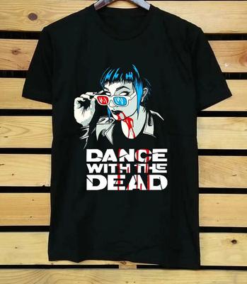 Rzadko spotykany! Koszulka zespołu Dance with the Dead Wszystkie rozmiary S-5XL BO128 Koszulka Unisex