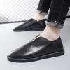 Fashion Men's Suede Lightweight Loafers Casual Men's Slip-On Shoes Comfortable Men's Driving Flat 2025 New Luxury Brand Male Dress Shoes