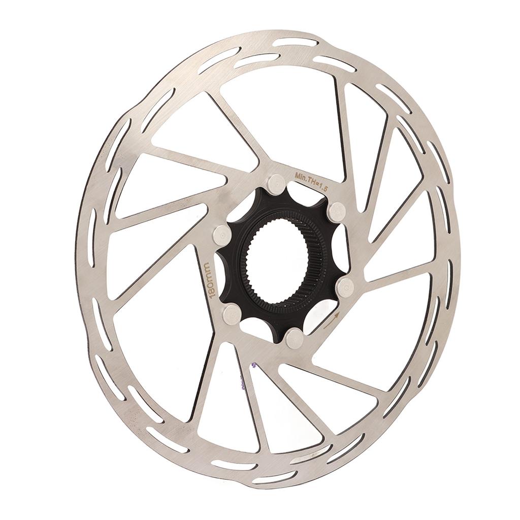 180mm Disc Brake Rotor 180mm Diameter Stainless Steel Alloy Hollowed Design Light Weight Bike Disc Brake Rotor