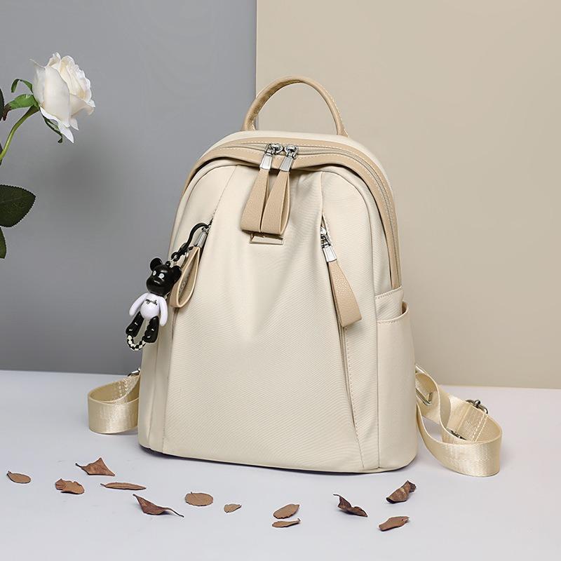 Backpack Women's New Fashion Backpack Oxford Cloth Autumn and Winter Travel Bag Large Capacity Commuter School Bag