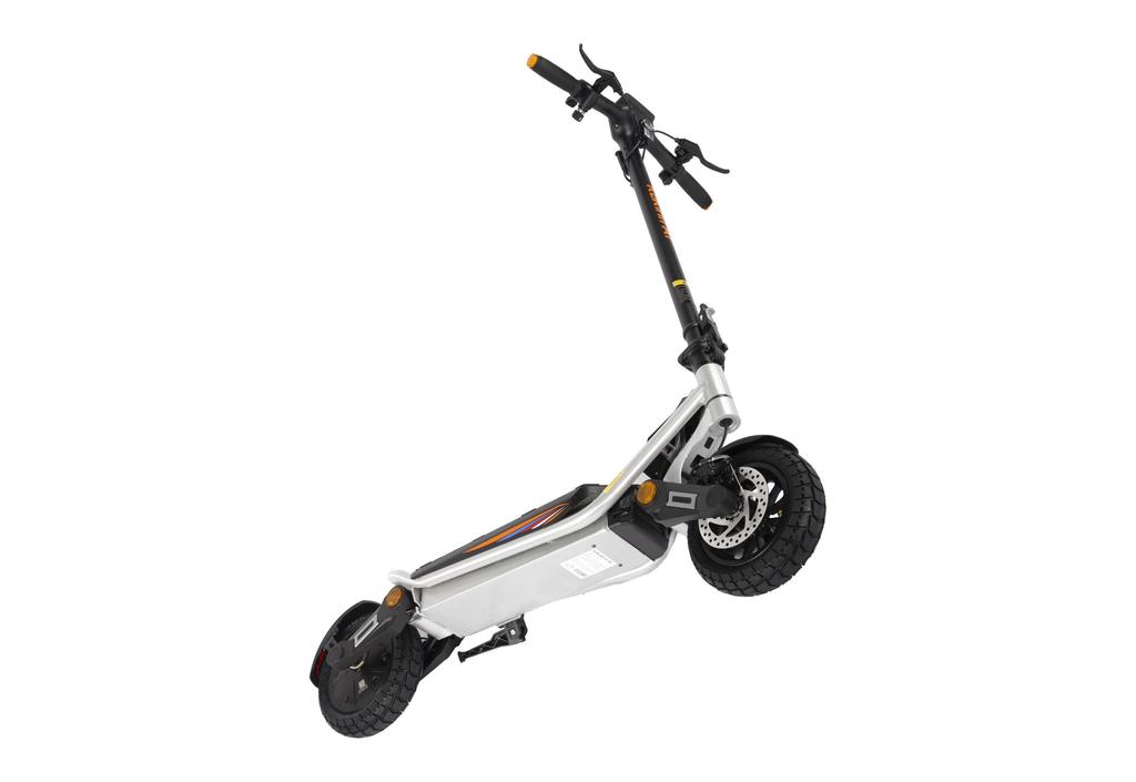 KuKirin A1 Foldable Electric Scooter, 800W Motor with 1000W Peak Power, 45km Range, Dual 140mm Disc Brakes, IPX4 Waterproof, LED Screen