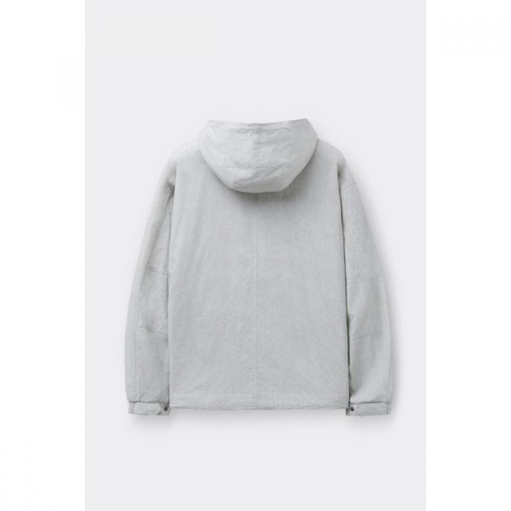 Customellow Essentials Hooded Jacket Gray C9uam26112gyl