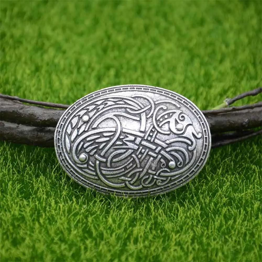 1Pcs Retro Sweden Norse Viking Brooches Jewelry Vintage Norse Talisman for Clothing Shirt Suit