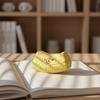 1Pcs  Banana Bear Silicone Butter Texture Soft Stress Relief Squeeze Fidget Toy Portable Decompression Gift