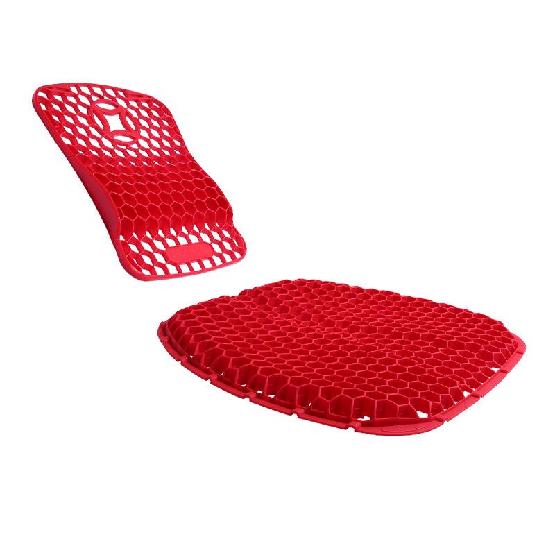 Universal Honeycomb Silicone Seat Cushion for Car, Office, and Sofa - Breathable and Cool for All Seasons