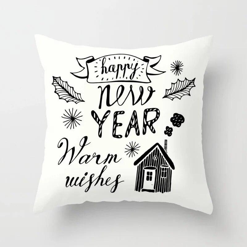 

Рождественский узор Диван Наволочка Подушка Кровать Гостиная Автомобиль 40x40cm