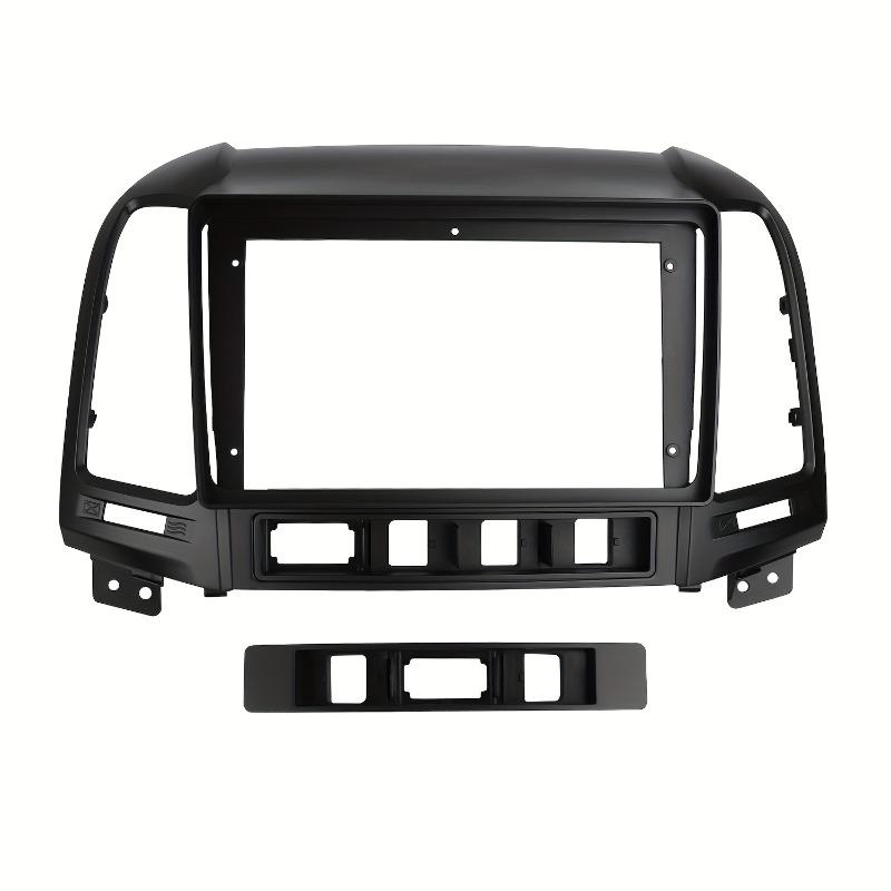 9inch Car Fascia for HYUNDAI SANTAFE 2006-2012 LHD Dash Mount Trim Kit Double Din GPS Panel Frame Bezel