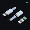 2Pcs Lightning Dock Usb Plug With Chip Board Male Connector Welding Data Otg Line Interface Diy Data Cable For Phone