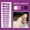 Wearable Short Round Head False Nails Detachable Press-on Nails New Solid Color Fake Nails  Women