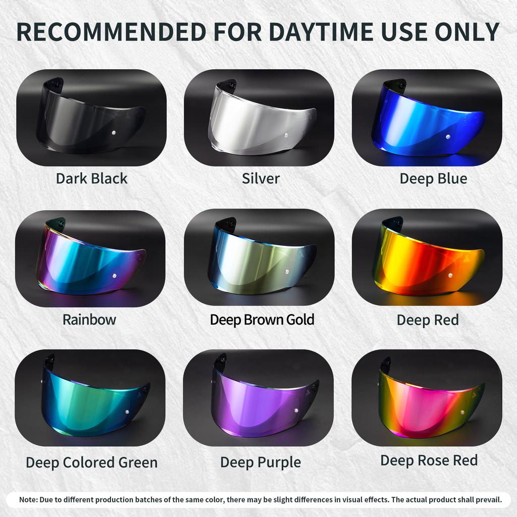 Motorcycle Helmet Visor for LS2 Assault Rapid Stream FF320 FF353 FF328 FF80 Tinted Visor Helmet Face Shield ReplacementSpeed Sensors 6