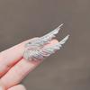 Flying Wings Feather Brooch High Sense Niche Men And Women Personality Light Luxury Pin Collar Pin Suit Accessories Corsage