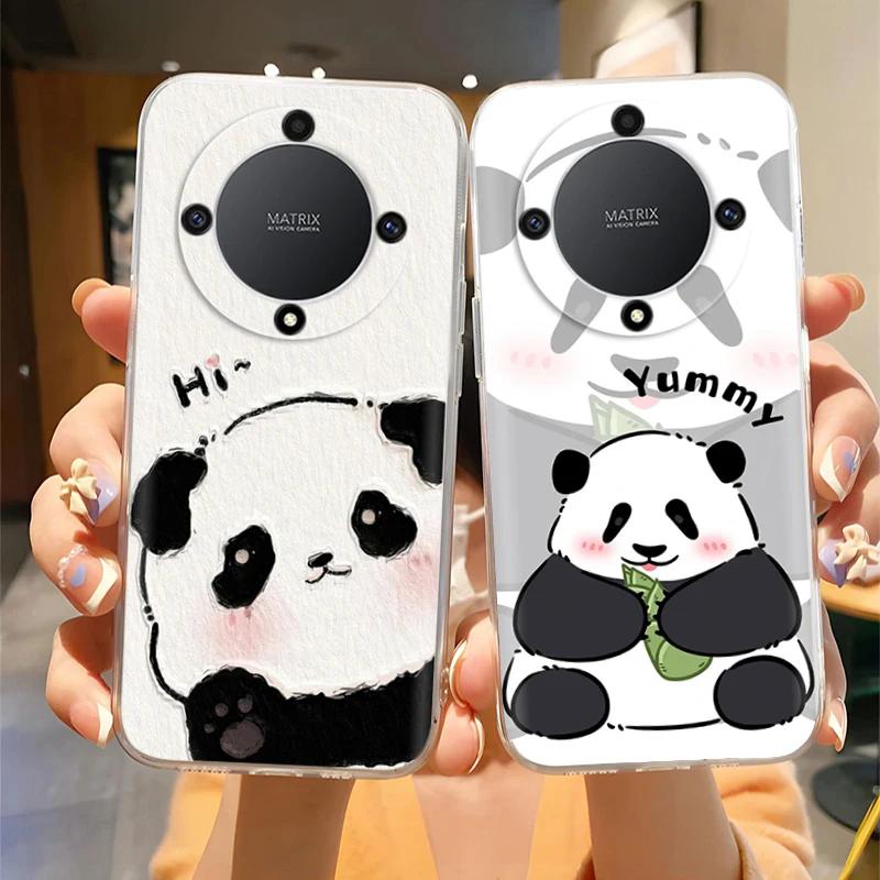 Case For Honor X9a Case Honor X9b Magic5 Magic6 Magic 5 6 Lite Transparent Soft Silicone TPU Funda Protective Back Cover Casing