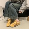 Sports Heightening Platform Explosion Women's Forrest Gump Shoes 2025 Internet Celebrity Moral Training Shoes Flat Spring Break White Shoes New