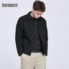Men's Micro-Pleated Lapel Jacket