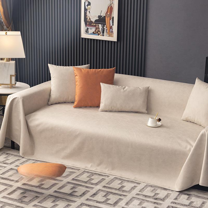 Sofa Cover Towel Full Cover Cloth Four Seasons Universal Waterproof Urine-Proof Non-Stick Wool Technology Cloth Sofa Cushion