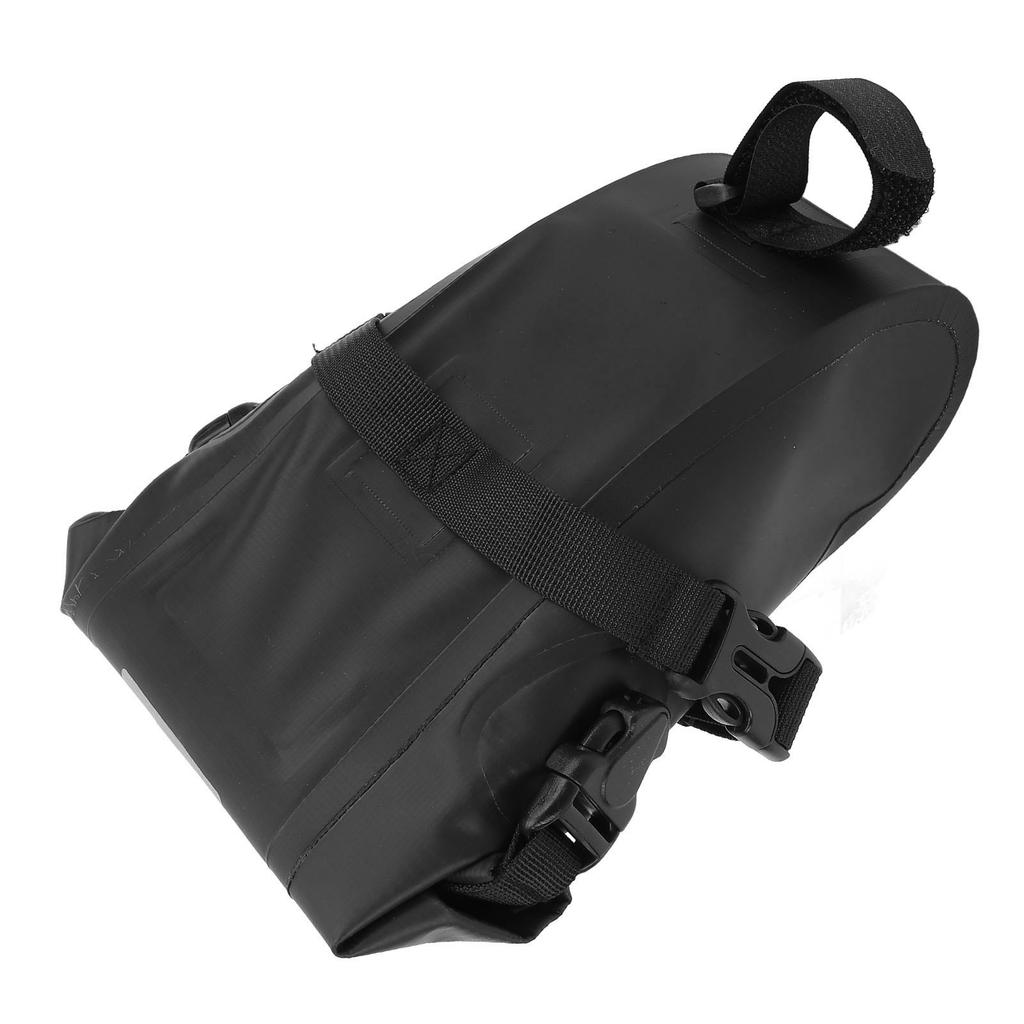 Bike Saddle Bag with Safety Reflective Strip 2.5L Water Resistant Tail Light Compatibility Mountain