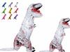 Homie Home Adult Tyrannosaurus Inflatable Suit, Cosplay Costume, Tyrannosaurus Dinosaur Kigurumi (Adult Size: White)