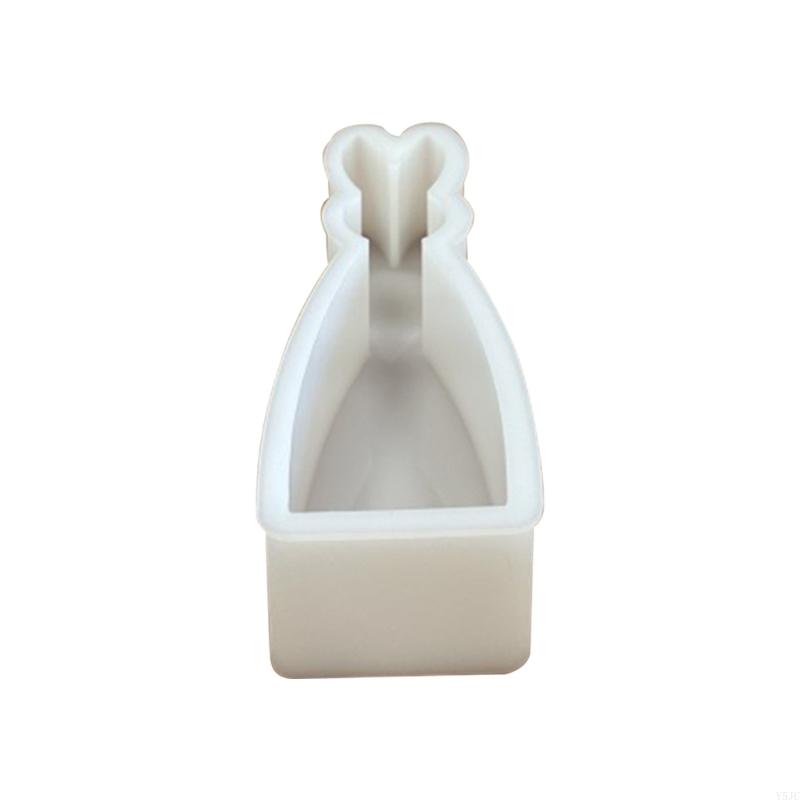 Y5JC Easter Rabbit Resin Mold Bunnies Resin Mold for DIY Easter Decoration Easter Gift Gypsum Ornament Epoxy Resin Casting