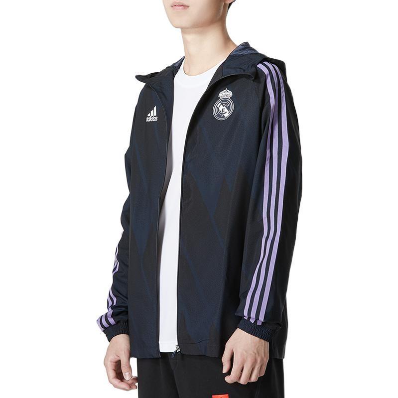 Adidas Real Madrid C.F Jacket Men's Blue HD1334