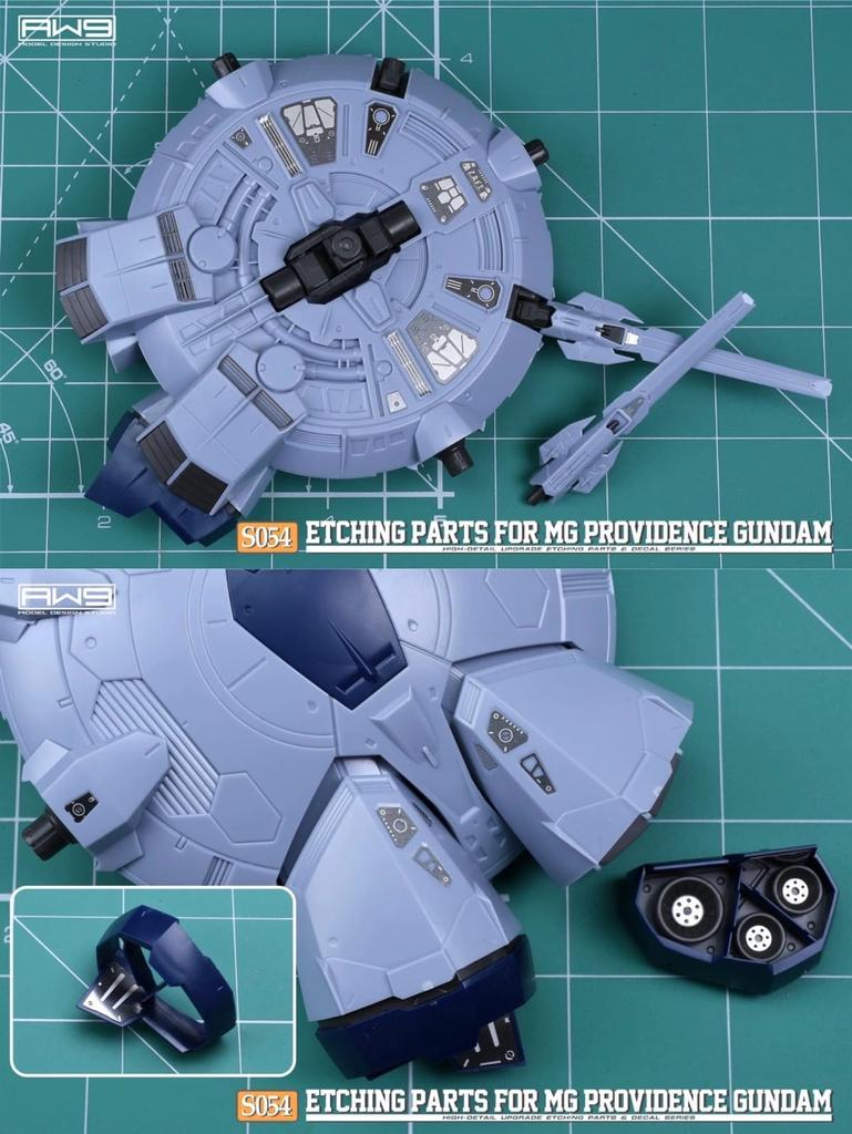 MG 1/100 Providence Gundam Customization Detail Up High-Quality Metal Parts with Water-Transfer Decals
