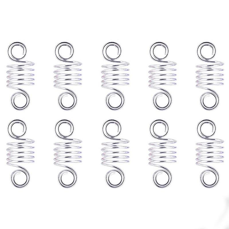 160X Metal African Hair Rings Beads Cuffs Tubes Charms Dread Hair Braids Jewelry