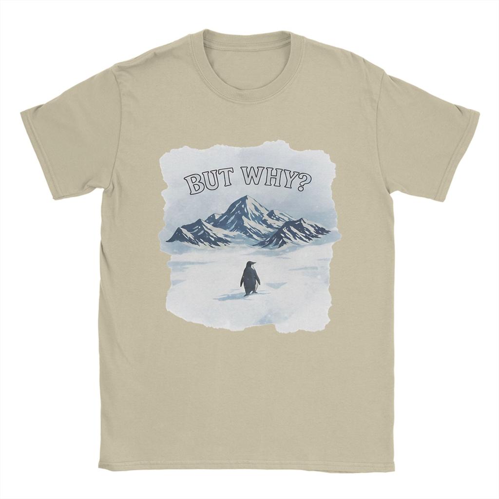 Oversized T Shirt Summer Funny Nihilist Penguin But Why   Hip Hop TShirts  Pure Cotton Tshirt for Unisex Y2K Retro Print Top Tees