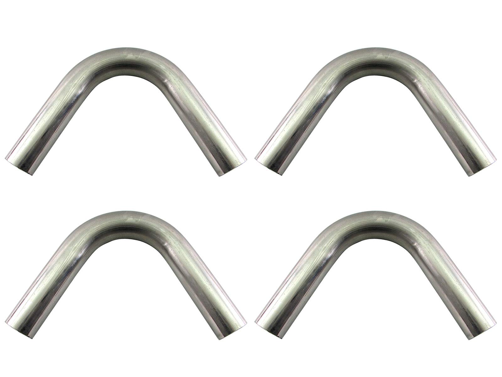 

BRIGHTZ Stainless Steel Bent 4 Pieces 48mm 48 150° Pipe, 1.2mm Thick, [CUR-PIPE-014-4PC] Diameter, 48, 150°