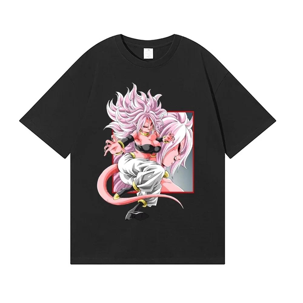 Dragon Ball Android 21 Japanese Style Classic Tee Highquality Streetwear Unisexs Clothing Unisex Clothing T Shirt