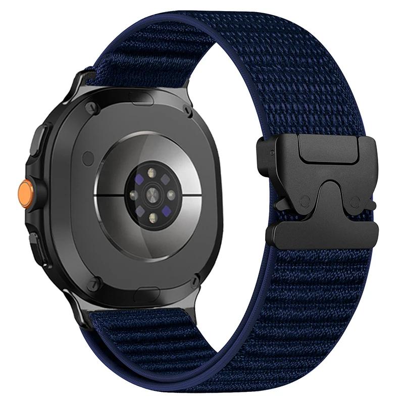 Nylon Strap for Samsung Galaxy Watch 8 40 44mm Band Parachute Buckle Belt Correa Bracelet  for Galaxy Watch 8classic 46mm Straps