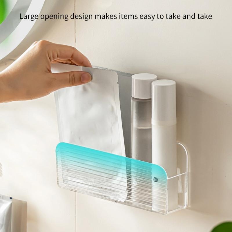 Klarer Kunststoff-Fernbedienungshalter Für Wandmontage Aufbewahrungs-Organizer Leicht Zu Reinigen Multifunktionale Box