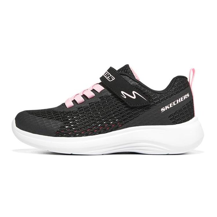 Skechers Нескользящие Амортизирующие Прочные Низкие Повседневные Кроссовки Детские кроссовки 302553L-BKPK 28.5