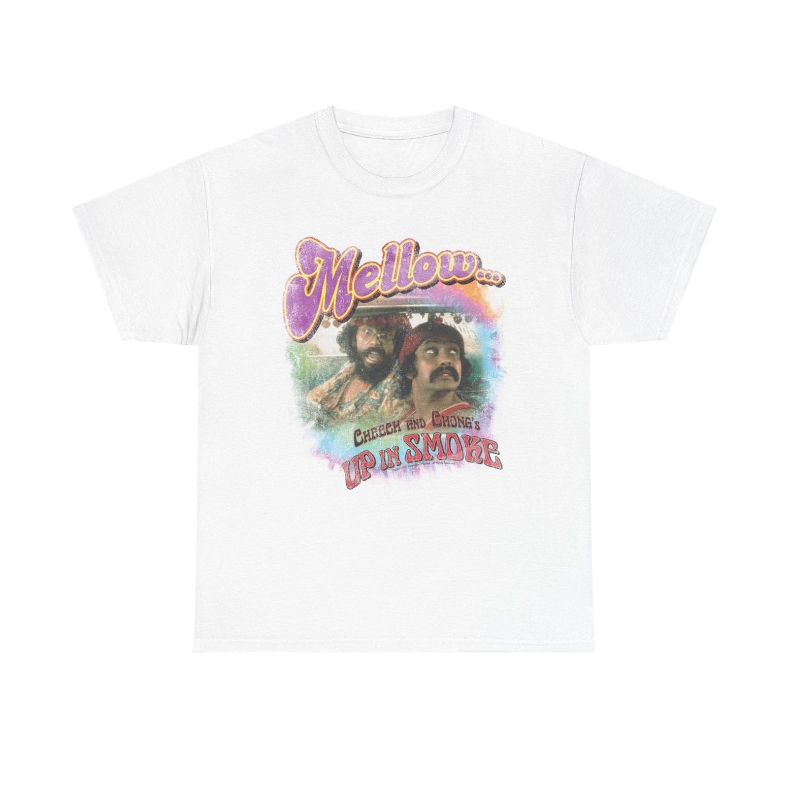 Men s and Women s T-shirts Mellow Cheech And Chong Graphic XXXXL