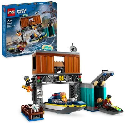 LEGO City 60417 Police Boat and Thieves Hideout