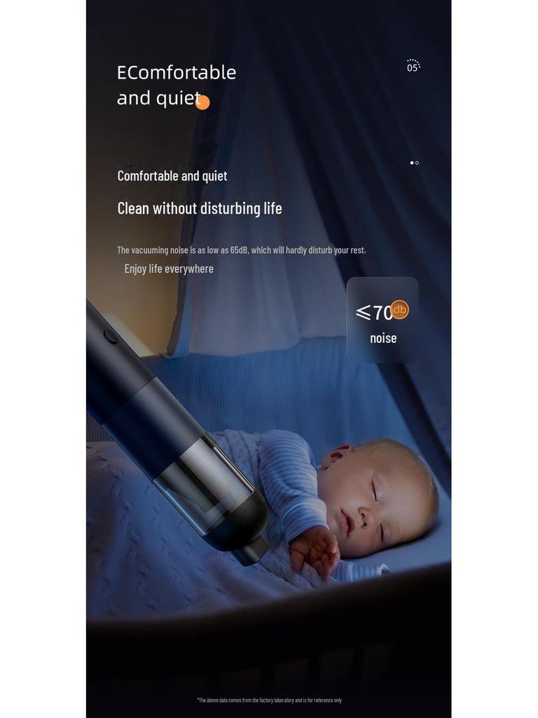 Kabelloser Handstaubsauger Mini für Auto & Haushalt