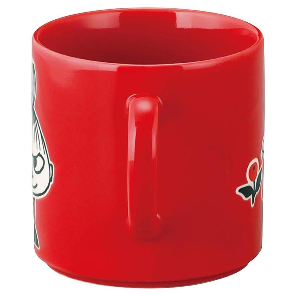 Yamaka Shoten MOOMIN Wooden Boxed Large Diameter x Height a Little Day Novelty Gift for Birthday Made in (Moomin) Mug, Size, 350ml, 8.5cm 8.5cm, "I'm