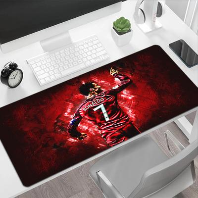 Ronaldo's Iconic Celebration Gaming Mouse Pad Desk Mat Computer Desk Keyboard Mat Non-Slip Rubber Base Computer Decor Item Office Use