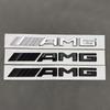 3D ABS Black Logo AMG Emblem Letters Car Trunk Badge For Mercedes Benz W204 W205 W176 W177 W212 W213 AMG Sticker Accessories