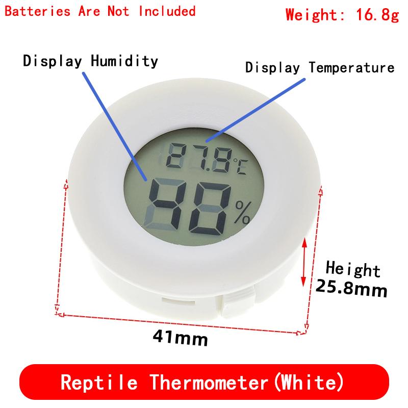 Mini LCD digital thermometer used for freezer temperature - 50-110℃ refrigerator thermometer indoor and outdoor waterproof probe