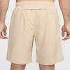 Nike Solid Color Low Waist Elastic Slim Fit Straight Leg Casual Shorts Men shorts Beige HF4638-126