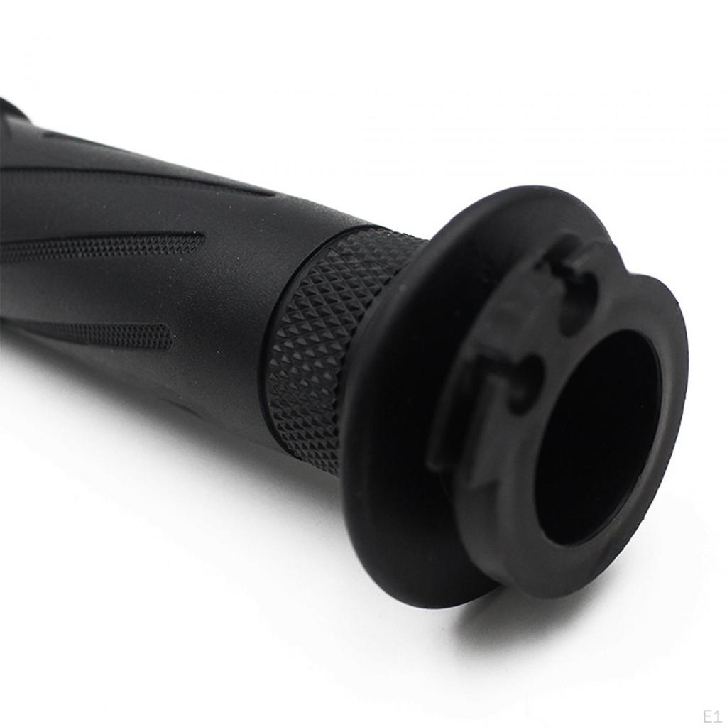 2x Motorcykelhandtag Byt ut delar 7/8" 22mm gummi Motorcykeltillbehör Hållbar gasreglage