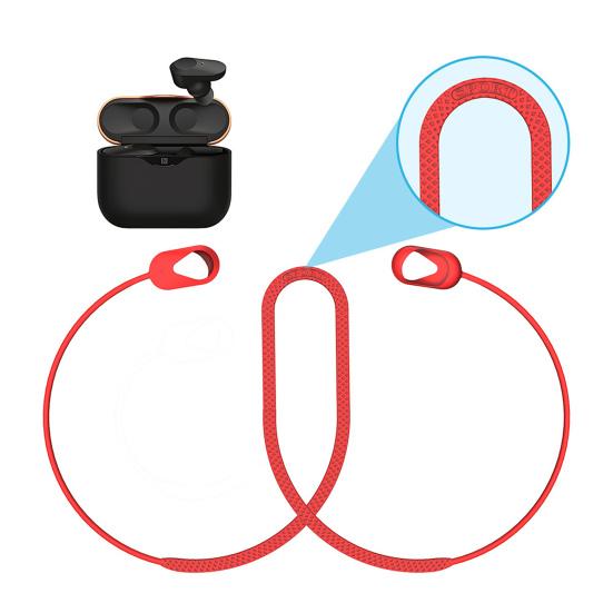 Ohrhörer Anti-Verlust-Band Nackenband Bluetooth-kompatibel Praktisches Silikon-Ohrstöpselband für Sony WF-1000XM3