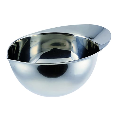 Pearl Metal At Aqua HB-4143 Rimmed Bowl, 12cm, Stainless Steel, Dishwasher Safe