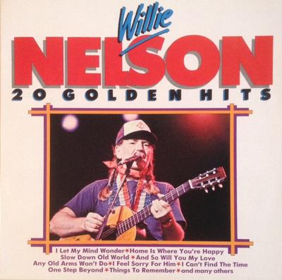 LP Record WILLIE NELSON  20 Golden Hits MA11121183 Masters Holland World Music Used