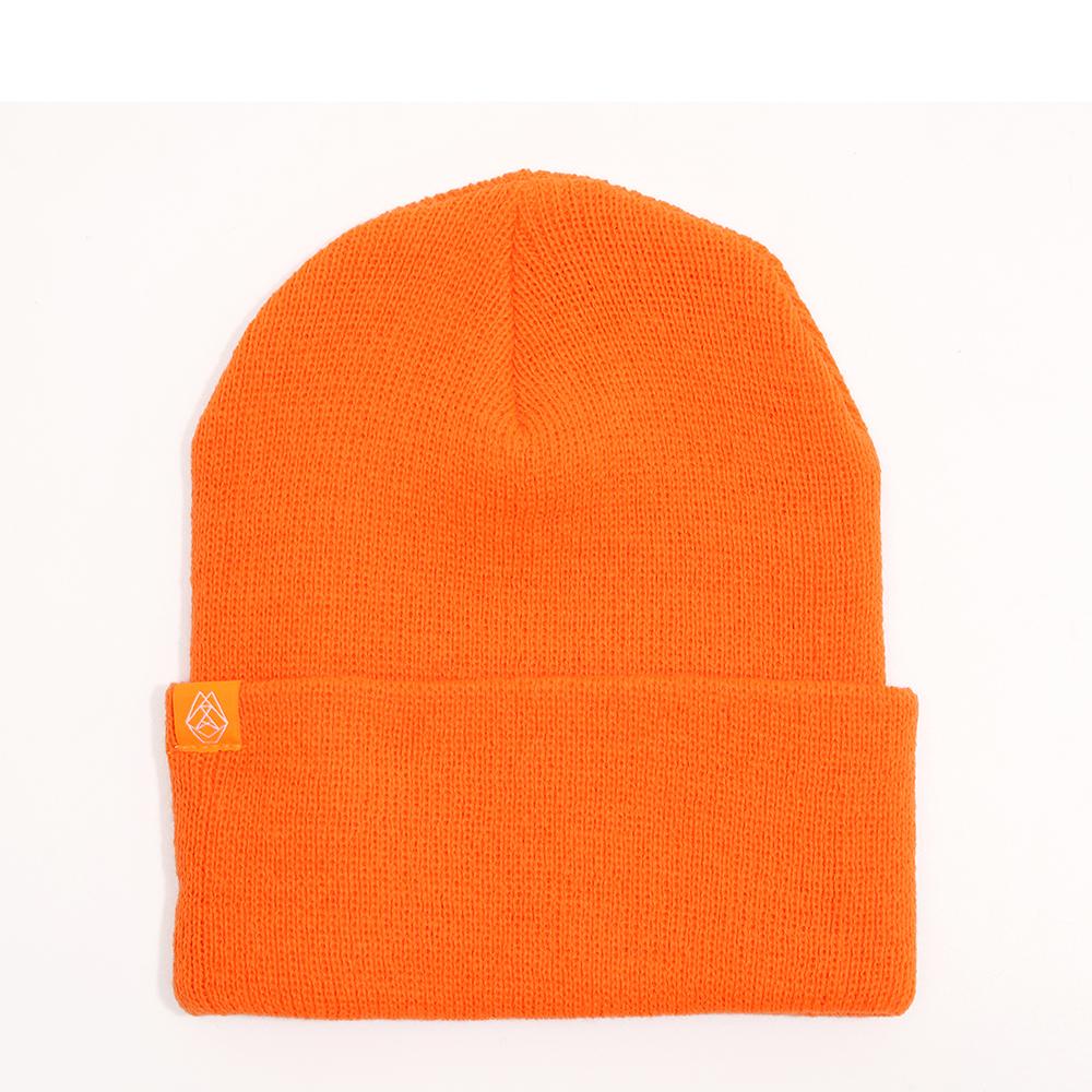 Taimseullib Heartbeat Label Beanie Orange Tnr06623