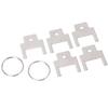 5 Pcs Paper Towel Dispenser Key Stainless Steel 770301 Toilet Paper Dispenser Replacement Key for