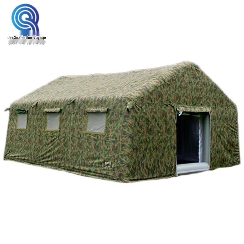 Large Outdoor Inflatable Ridge Camouflage Tent