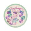 SWIMMER Absorbent Shiny Bunny Made In Coaster, Approx. 9cm, Design, Japan, 7204-02