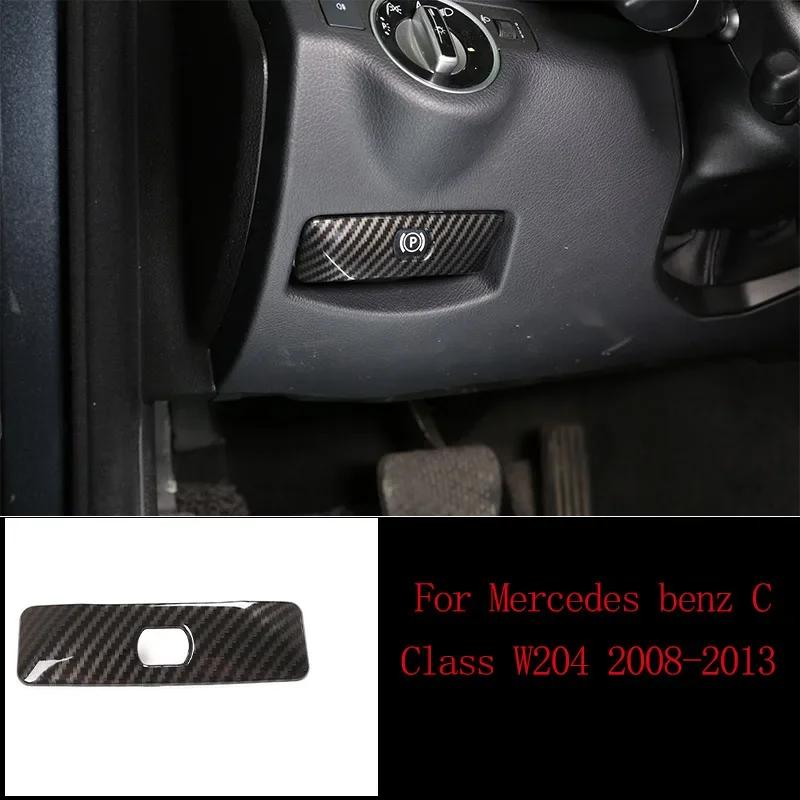 Carbon Fiber Car Interior Decoration Trim Stickers For Mercedes benz C Class W204 C180 C200 2007-2013 Accessories